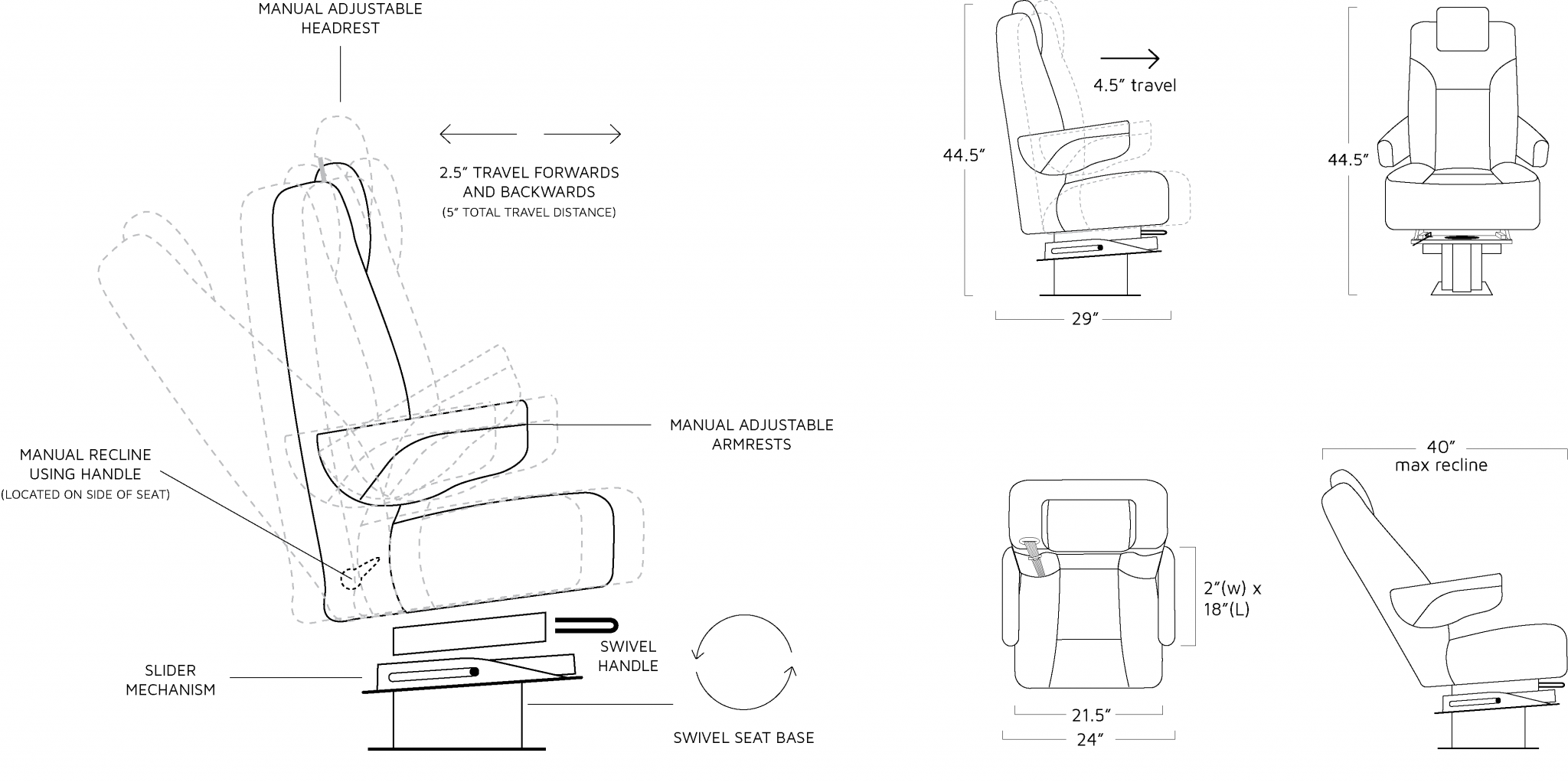 Sprinter Seating and Dining El Kapitan Van Conversions
